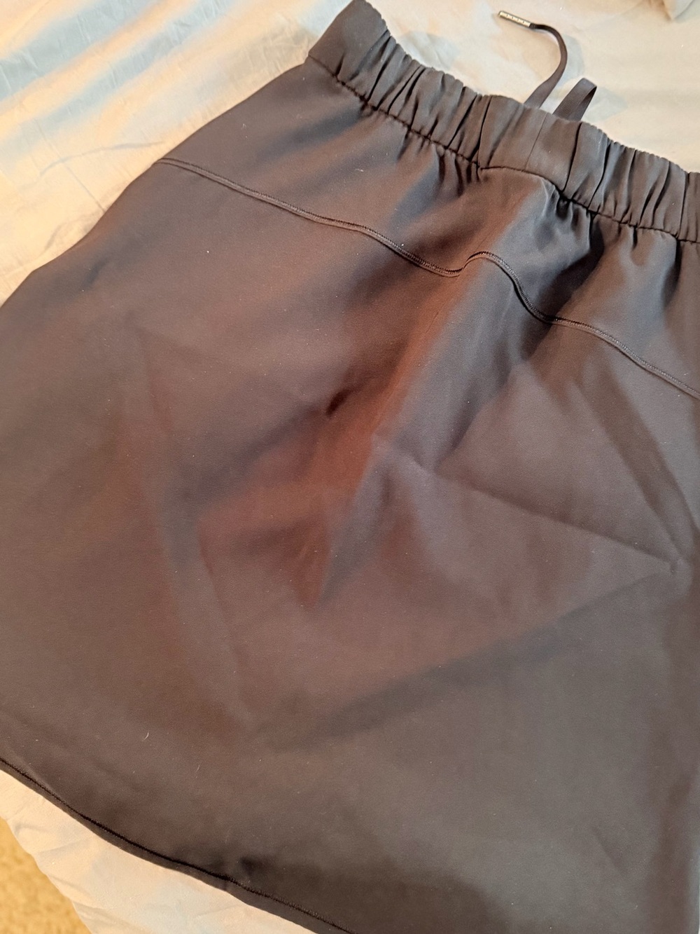 lululemon athletica Black Skirt with Elastic Waist